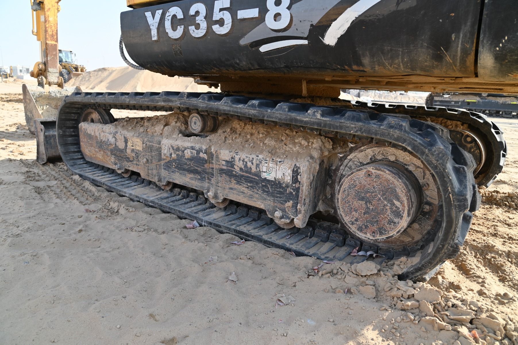 2017 Used Yuchai YC35-8 3 ton Mini Excavator Crawler Excavator Tracked Digger